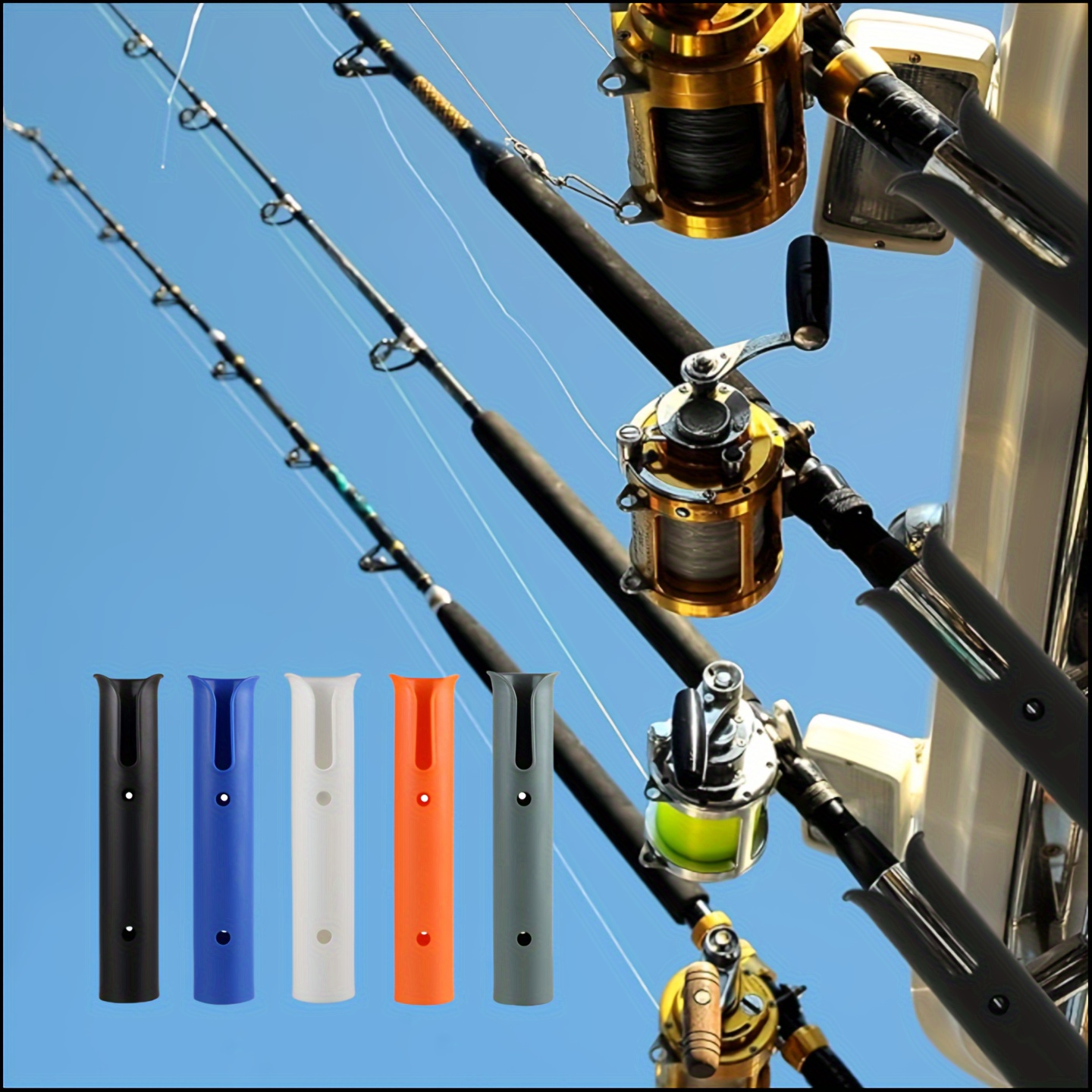Boat Fishing Rod Holder Fishing Pole Fixed Rack With Screws - Temu
