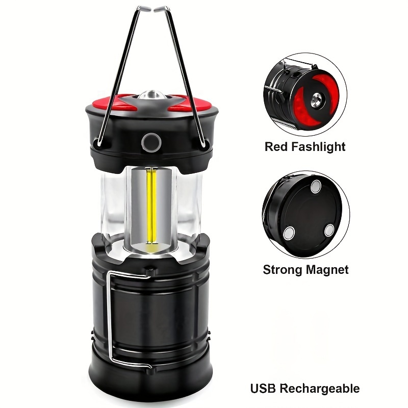 1pc Multifunctional Solar Camping Lantern, Outdoor Work Lighting, Ultra  Bright Handheld Flashlight, Portable Hiking Lamp