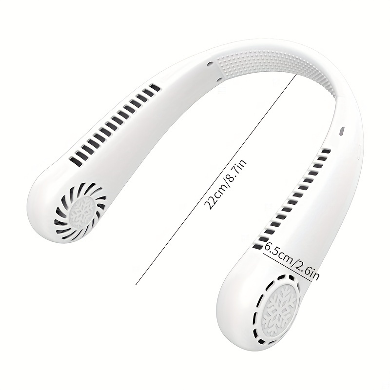 Portable Hanging Fan USB Charging No Blades No Mess