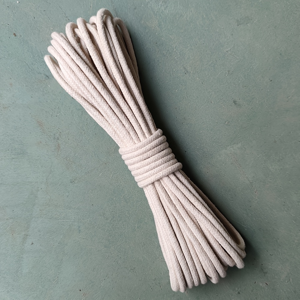 Braided Cotton Rope Multipurpose Clothesline X 50' X 100' - Temu