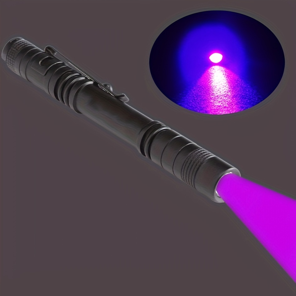 Torche led UV (lumière noire) pour la détection de punaises de lit