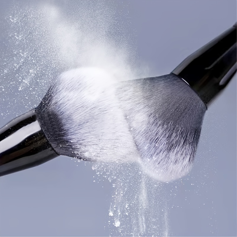 FRCOLOR 3pcs Double-ended Powder Brush Trimming Plastic Travel Loose Powder  - Yahoo Shopping