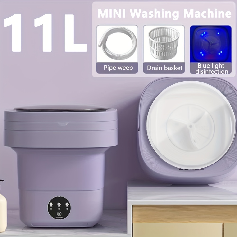 Mini Underwear Folding Washing Machine Household Washing And Washing One  Small Special Sock Washing Machine