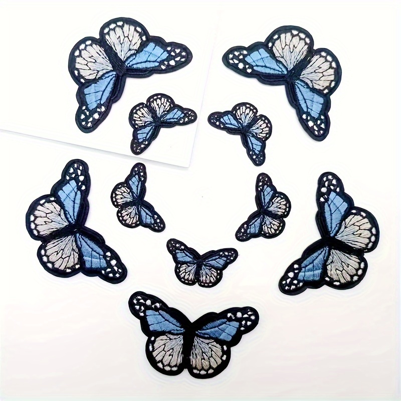  30 Pcs Flowers Butterfly Iron on Patches Sunflowers Iron On  Appliques Colorful Butterfly Patches for Arts Crafts DIY Decor, Jeans,  Jackets,T-Shirt,Kid's Clothing, Bag,Caps,Arts Craft Sew Making : Arts,  Crafts & Sewing