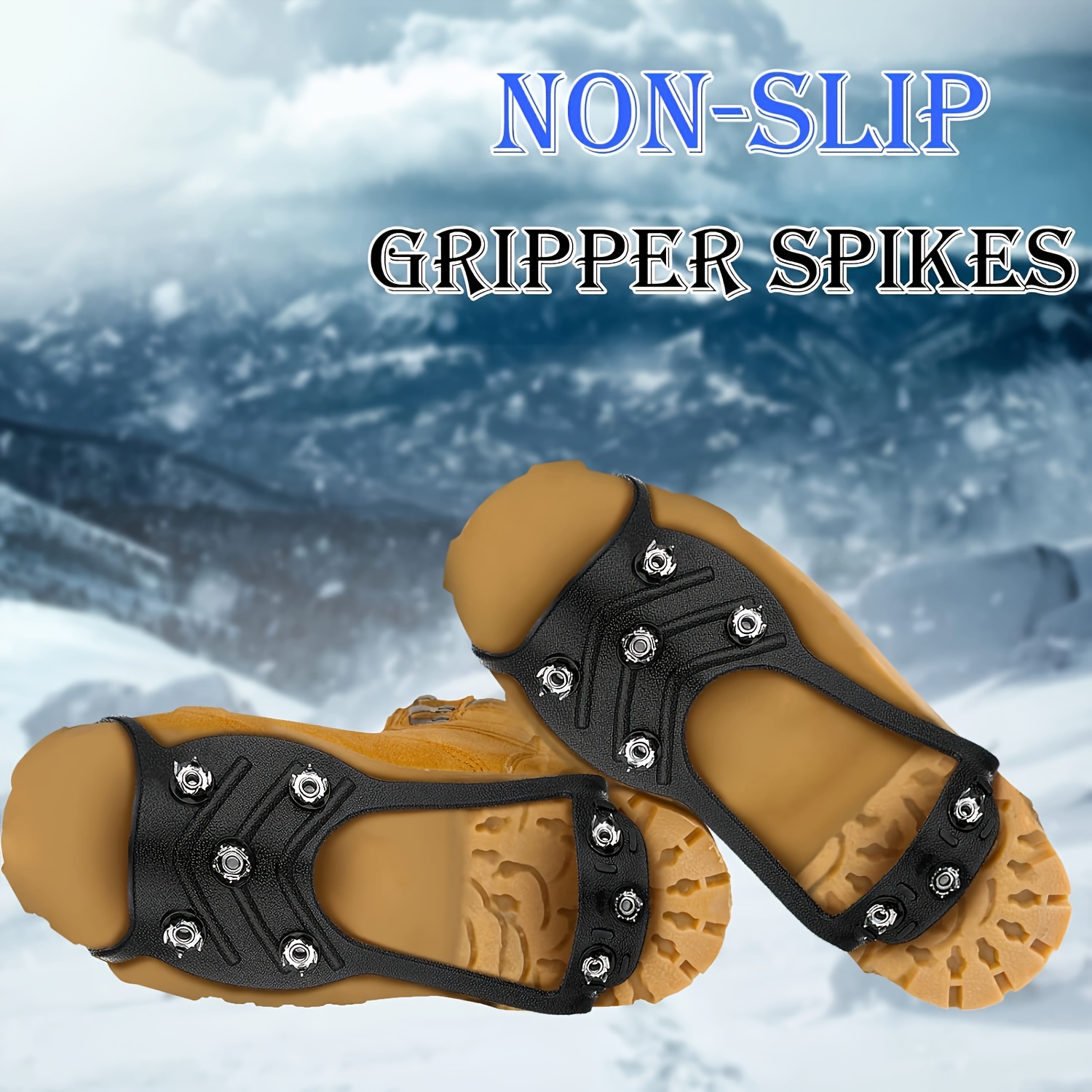 Outdoor Gripper Spikes Non slip Shoes Spikes For Outdoor - Temu