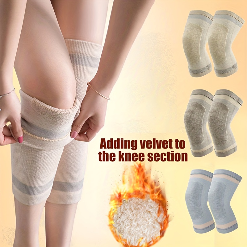 Elastic Knee Guard Leggings Leg Cover Calf Warming - Temu