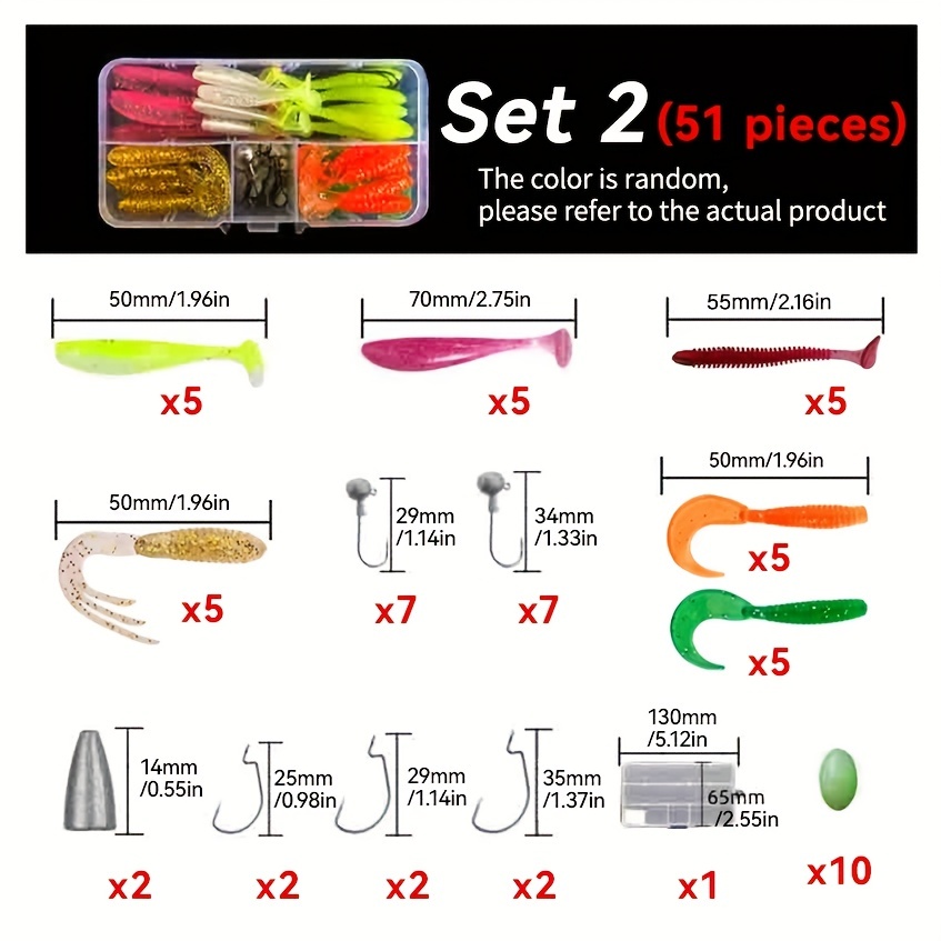 Goture Bass Fishing Wacky Worm Tool Kit - Senko Worms, O-rings, Hooks,  Beads & Weights - Perfect For Drop Shot & Drop Shot Hooks! - Temu Poland