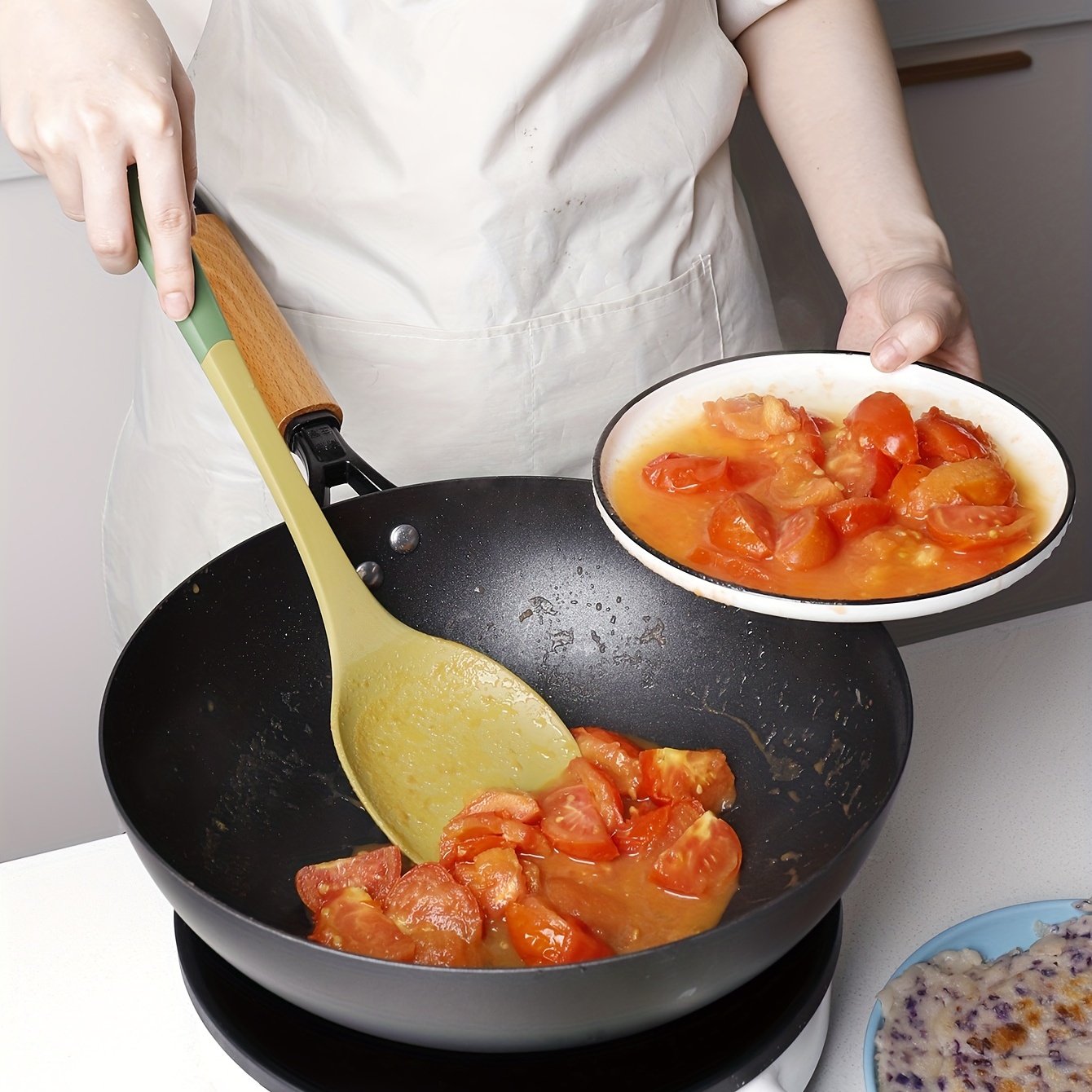 Chinese Traditional Wok Pan Stir Fry Pan Flat Bottom Pan - Temu
