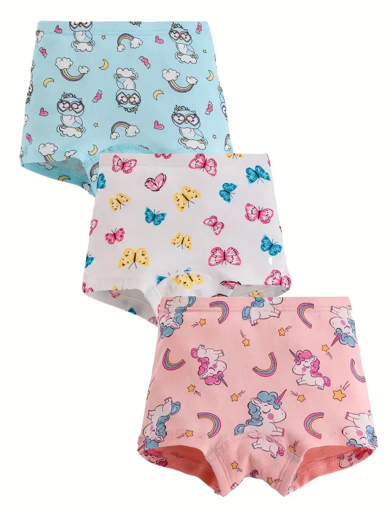 Buy Little Girls Unicorn Underwear Toddler Kids Breathable Comfort