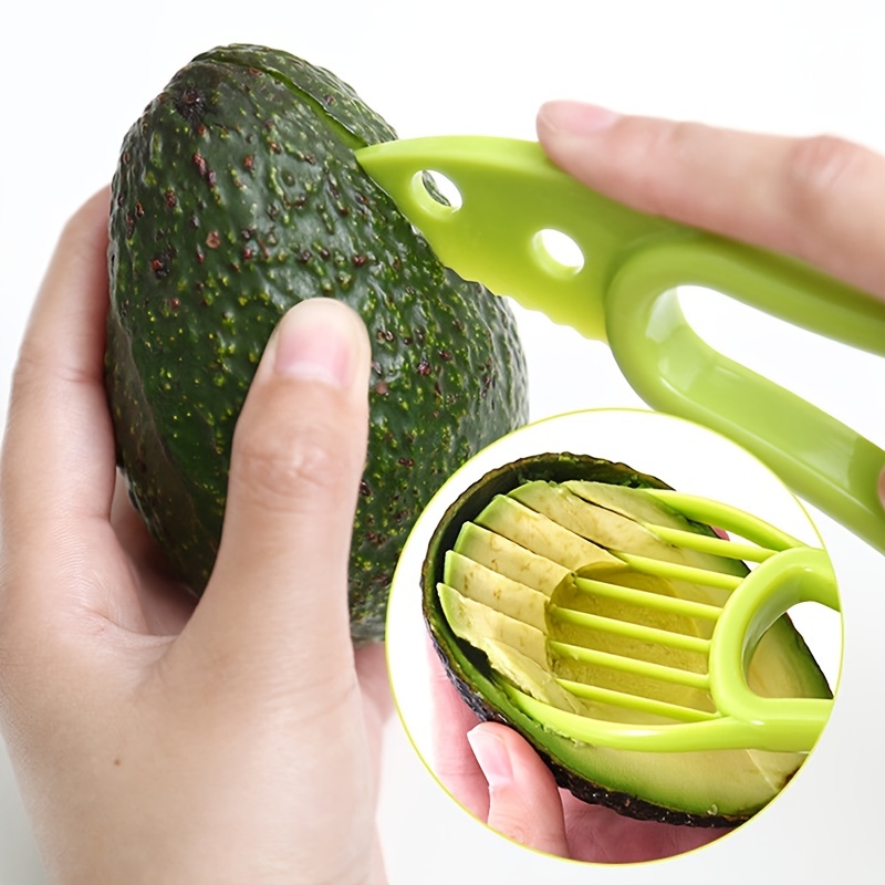 3-in-1 Avocado Slicer, Multifunctional Avocado Cutter, Fruit & Vegetable  Peeler, Kitchen Tools - Temu