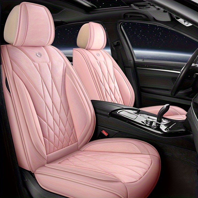 Upgrade Vehicle Luxury Car Seat Cover Premium Faux Leather - Temu Italy