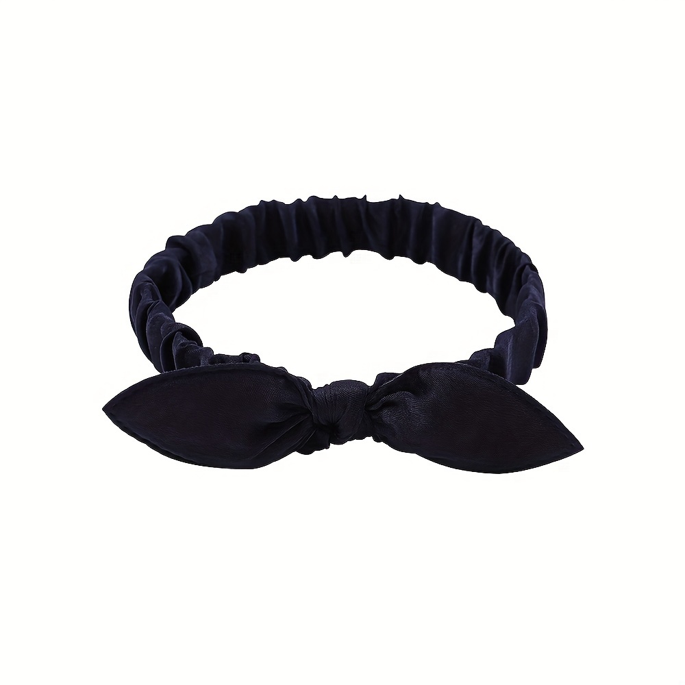 12 Pcs Mixed Rabbit Ear Knotted Headband Hair Accessories