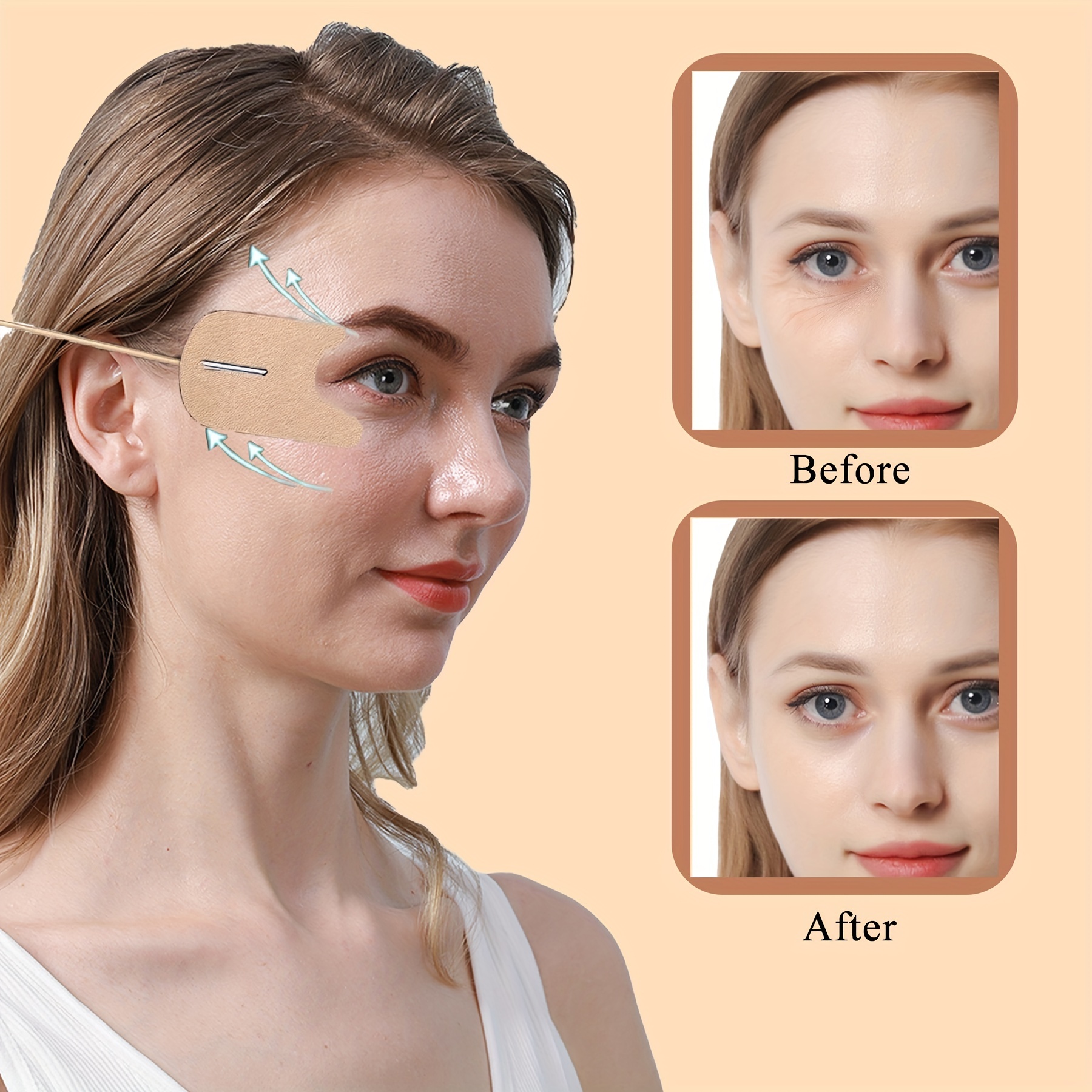 Invisible V Line Facelift Tape for Neck and Eyes