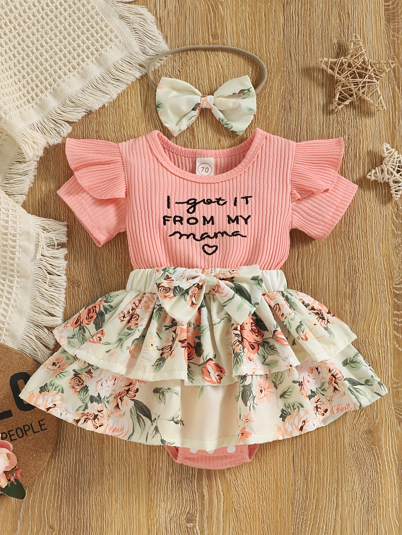Baby Girl Clothes 0 3 Months - Temu