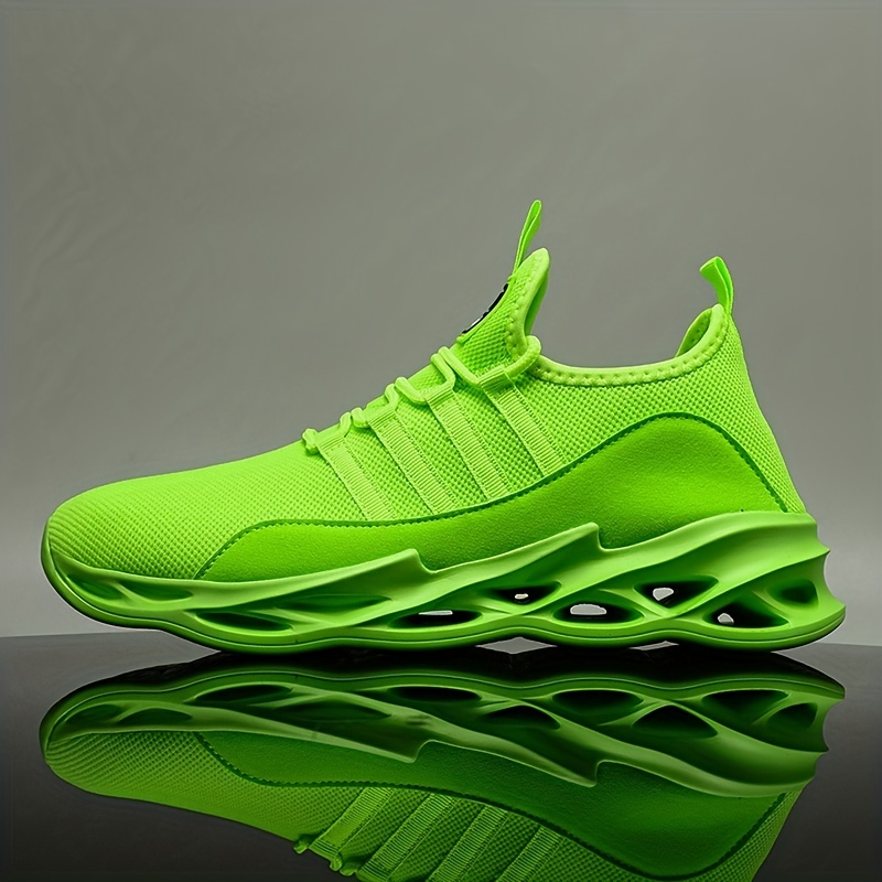 Neon Green(Base) Men Rainbow Sports Shoes at Rs 249/pair in Firozabad