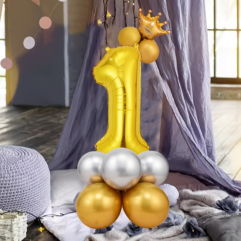 Acheter Guirlande de Ballons en arc, 156 pièces, vert, blanc, or, Kit de  décoration pour fête de 1er anniversaire de garçon, Ballons de baptême,  décor pour mariage