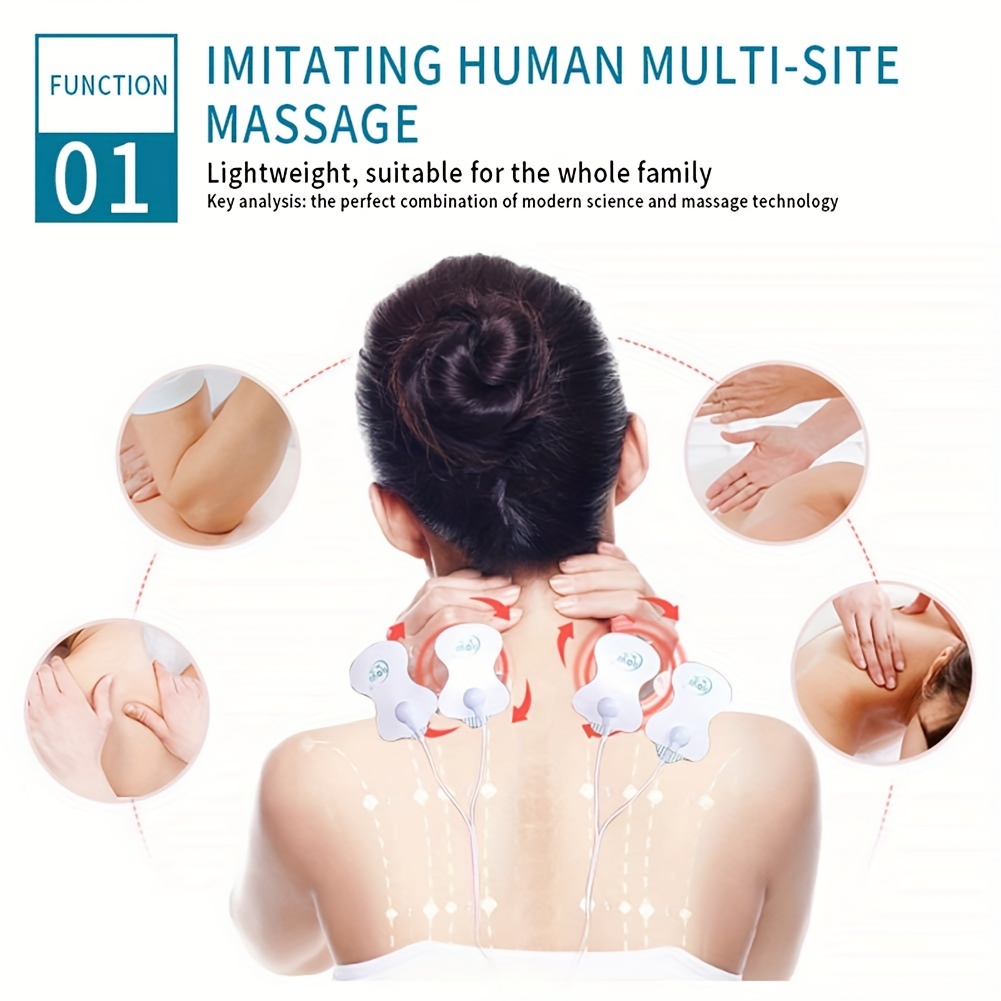 Relieve Back Neck Pain Instantly With This Dual Channel Tens - Temu