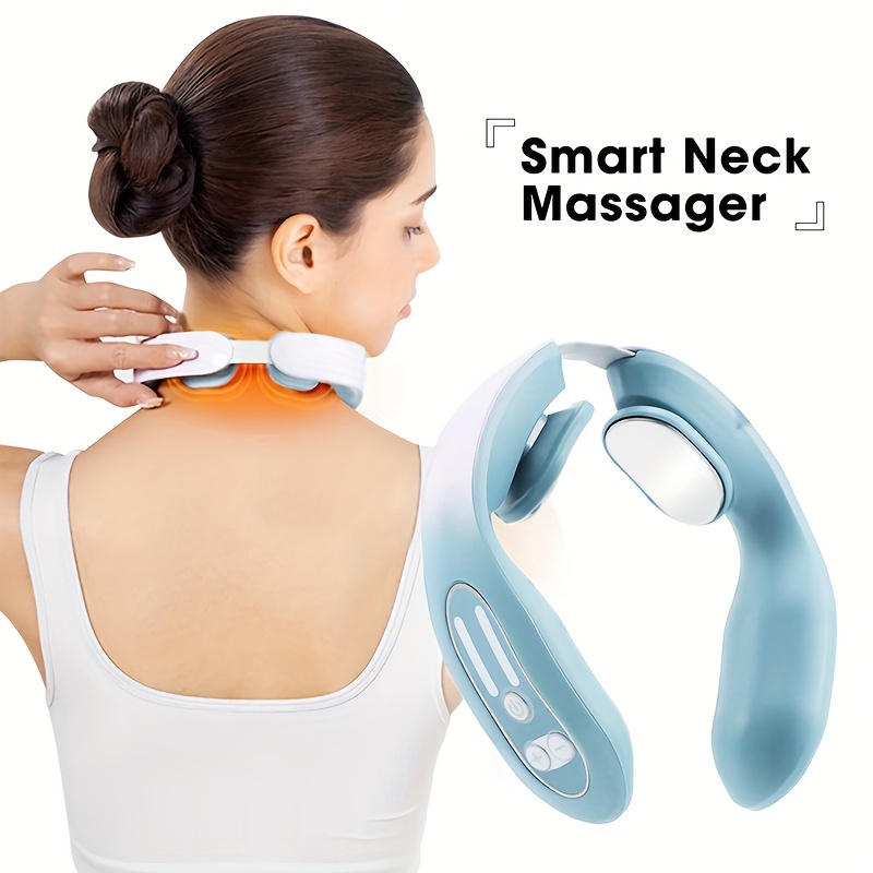 1pc Cervical Spine Neck Massager Acupoints Lymphvity Device, Lymphatic  Drainage Machine For Cervical Spine, Neck Massager For Pain Relief,  Portable Ne