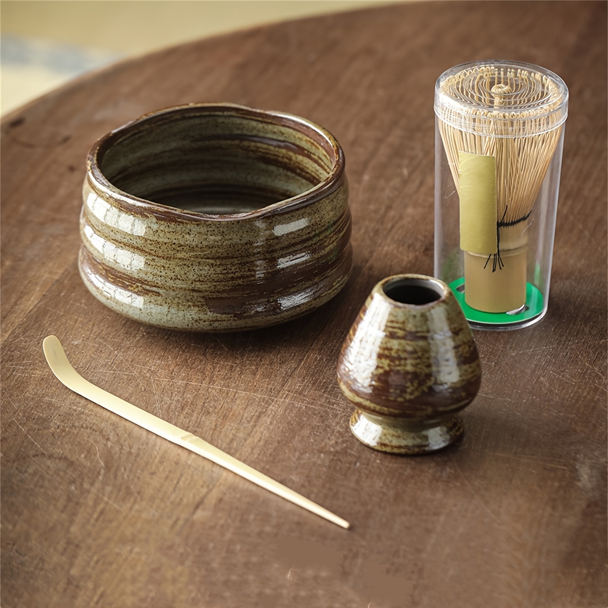 Matcha Set Whisk Set Matcha Bowl Bamboo Matcha Whisk - Temu