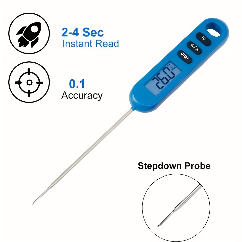 Meat Thermometers Pocket shaped Digital Meat Thermometer - Temu