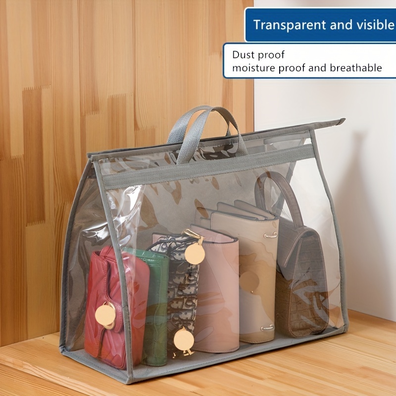 Clear Storage Bag Waterproof And Dustproof Show Pin Bag Pins - Temu