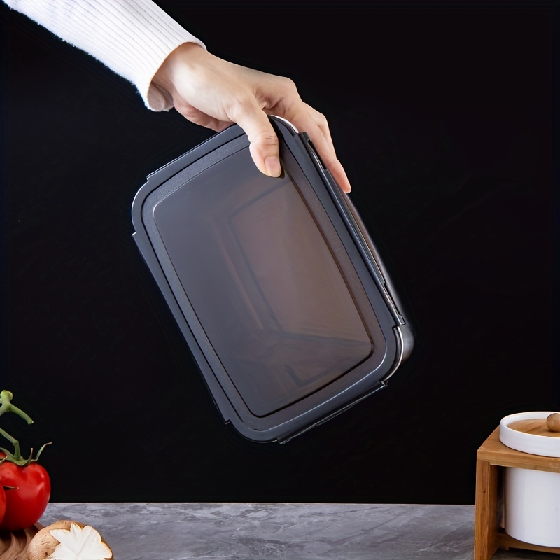 Large Rectangular Storage Box Sealed Picnic Takeaway Food Salad Fruit Lunch Box