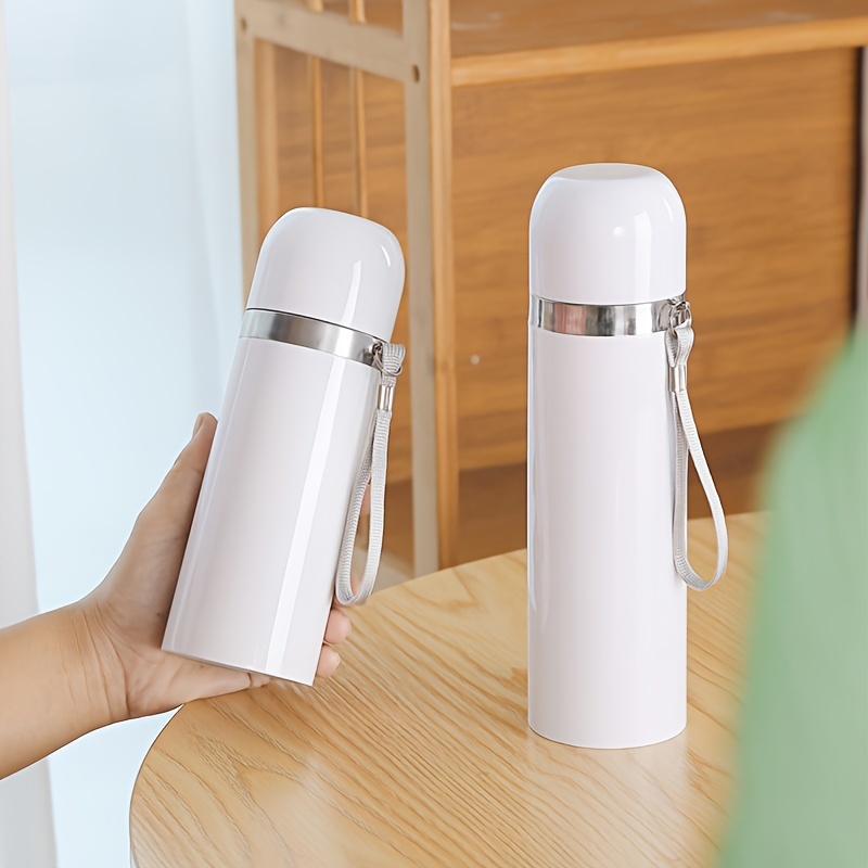 500ml Bullet Shape Thermos Bottle Large Capacity Stainless Steel Water  Bottle Portable Vacuum Flasks Thermos Cup