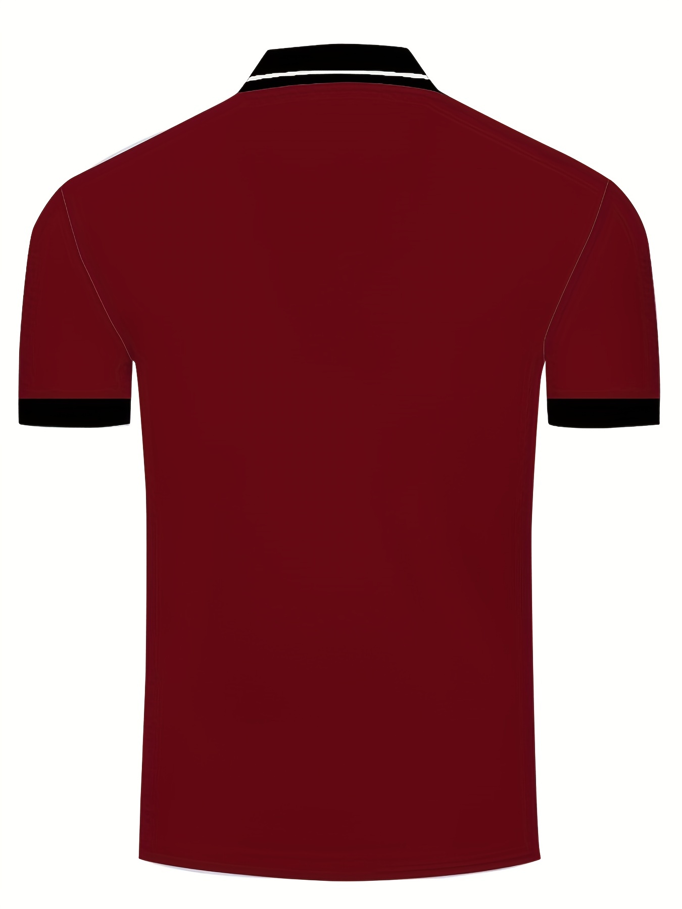 Men's Red Tops, T-Shirts & Polos, Burgundy & Dark Red