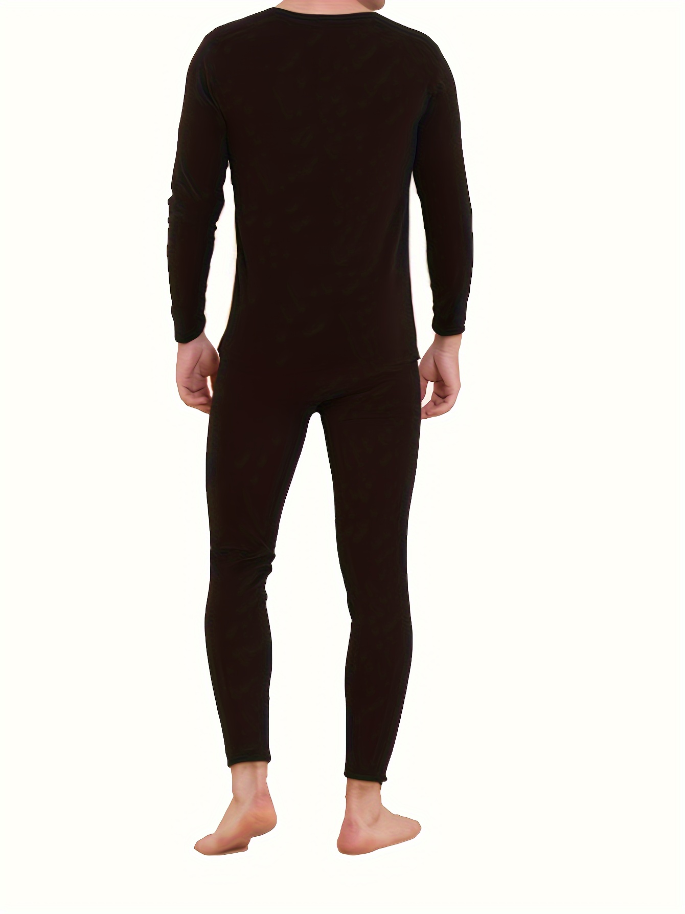 Men's Thermal Underwear Bottoming Shirt Autumn Winter Set - Temu
