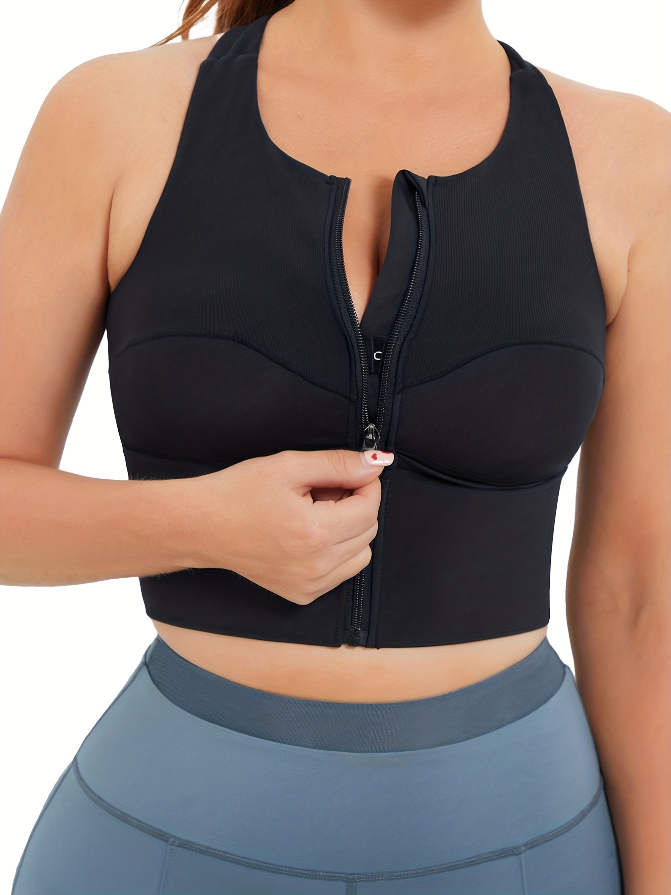 Tomboyx Sports Bra, Medium Impact Support, Wirefree Athletic