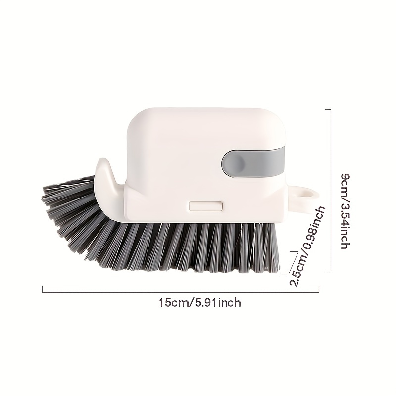1pc Dual-head Window Track Cleaning Brush, Groove Cleaner Brush