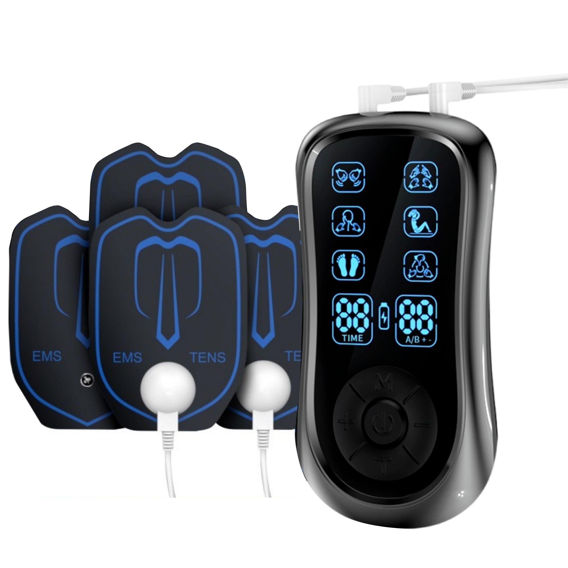 Dual output Tens Massager Ems Muscle Stimulator - Temu