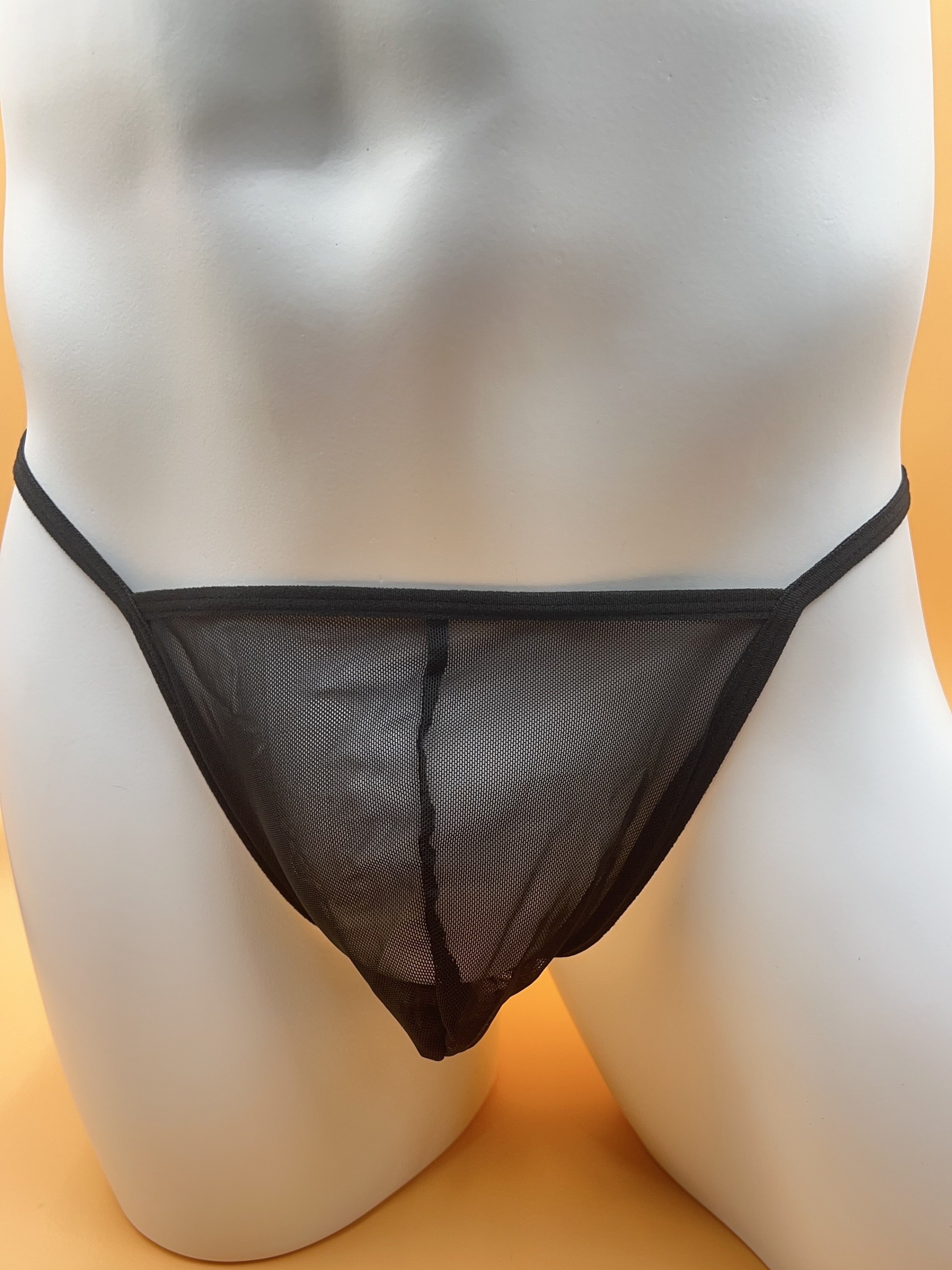 Men's G-String Fishnet See-through Thongs Underwear Panties T-back  Underpants