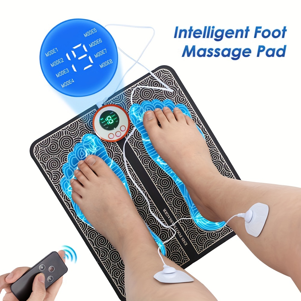 Rechargeable EMS Mini Pocket Body Massager 19-Speed 8-Mode Massage Pad for  Neck Back Multifunctional Cervical and Lumbar Massager with Remote Control  - China Massage Equipment, Body Massager