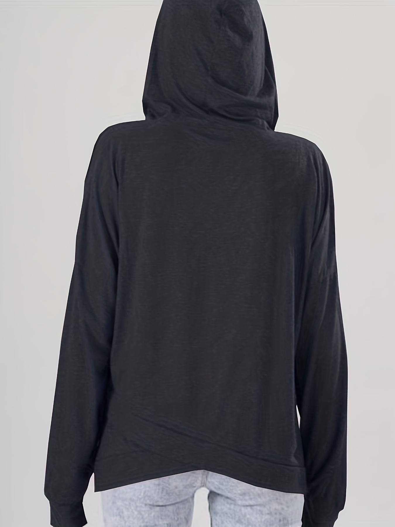 Criss cross best sale back hoodie sweatshirt