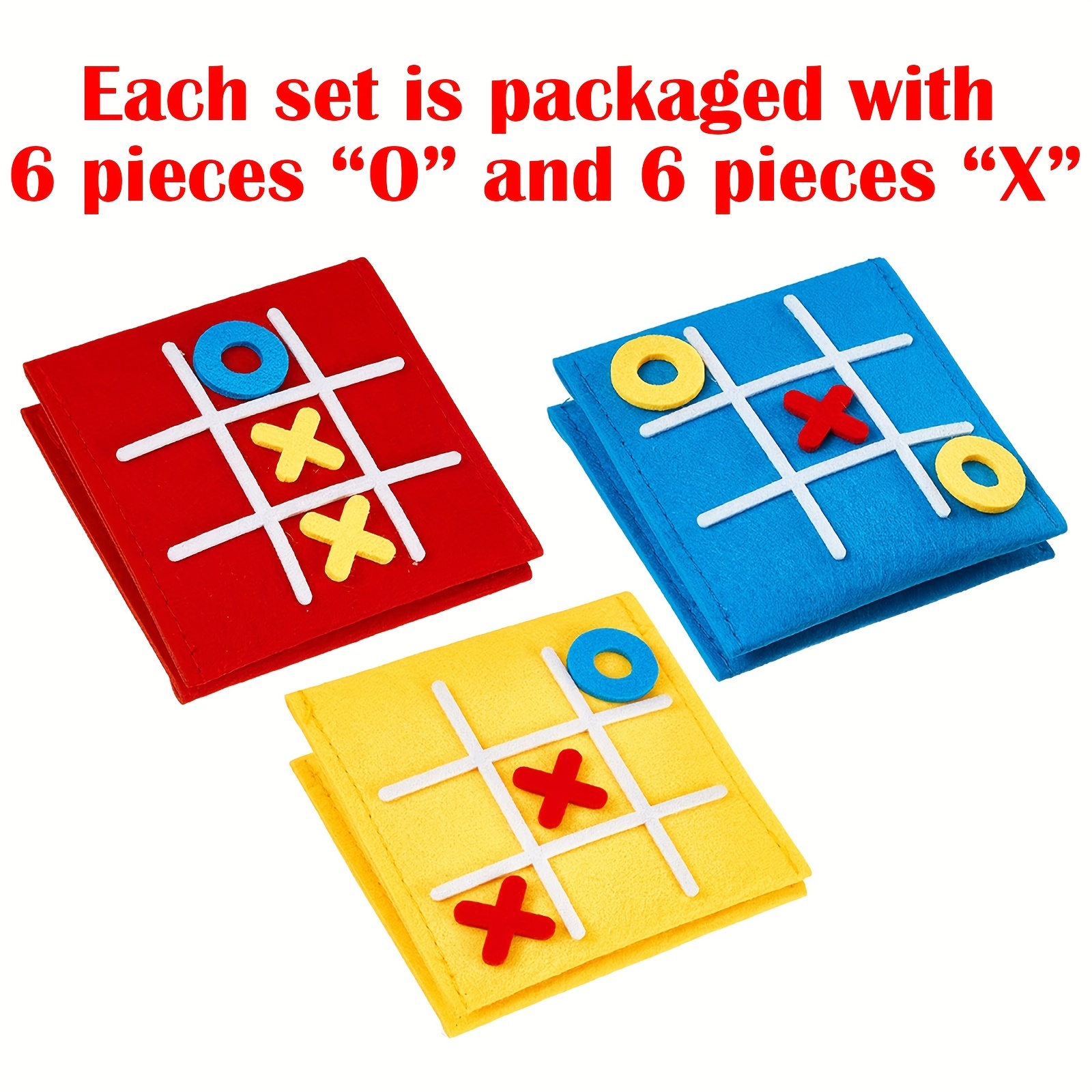 Fall Tic Tac Toe Board and Pieces Games for Kids Coffee 