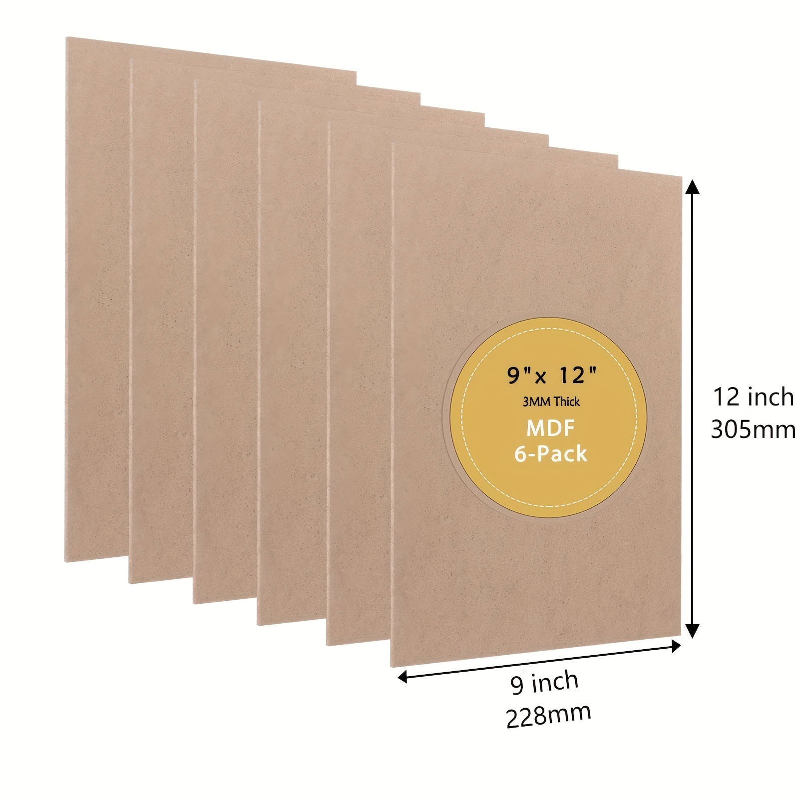 1pc 6061 Plaque En Aluminium 12x12x1/8 Pouces (3MM) - Temu France