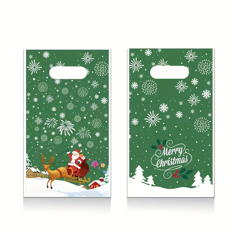 Christmas Gift Bags Treat Bags For Biscuit Chocolate Candy - Temu