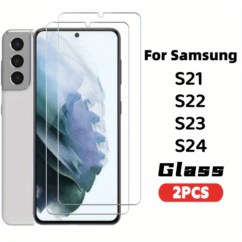 Tempered Glass For Samsung S22/S23/S24 Plus/S22/S23/S24 Ultra Screen  Protector