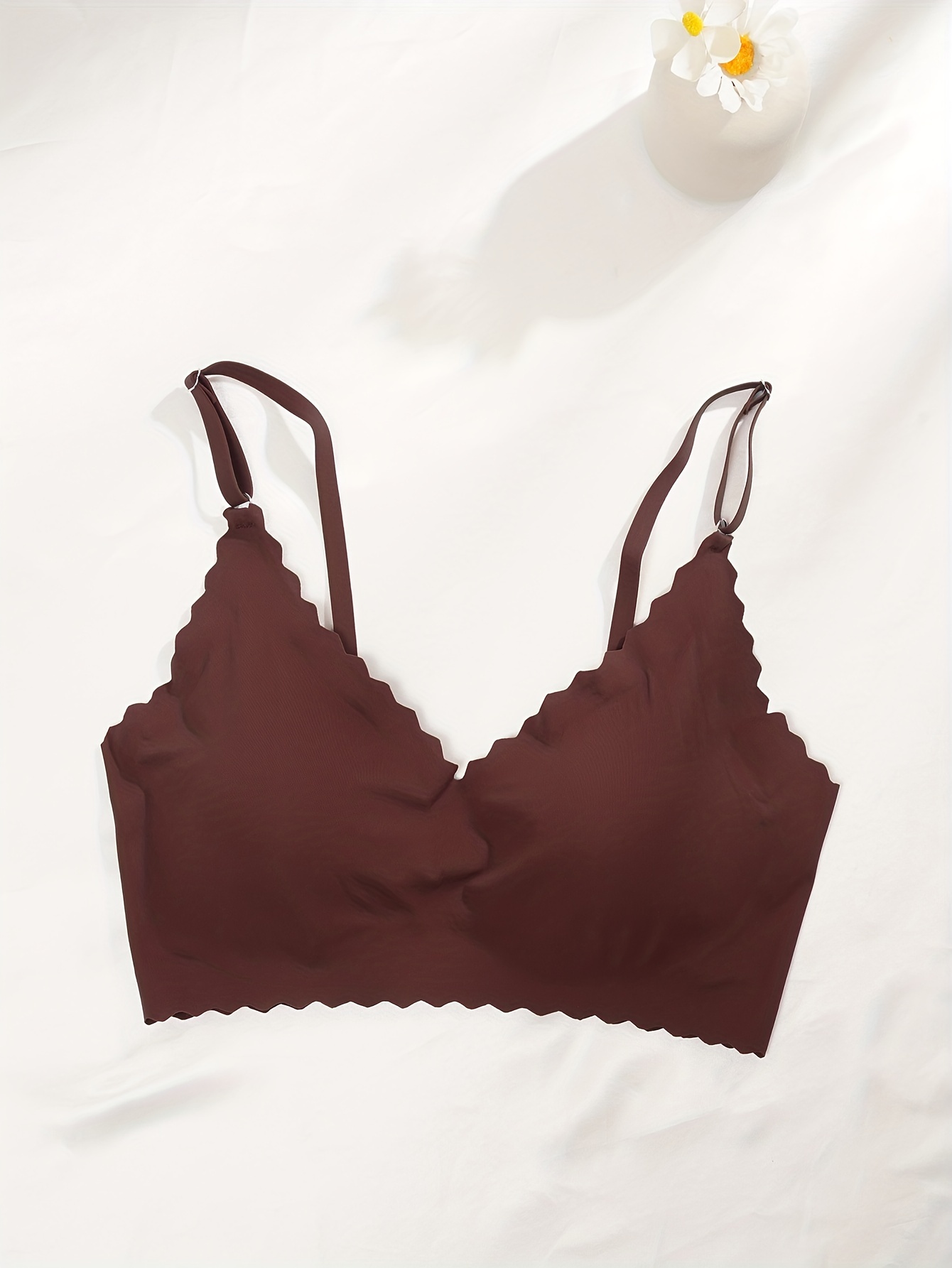 Shop Wireless Bras: Soire Confidence Mesh, Unlined Bralette in Burgundy -  Retort Lingerie