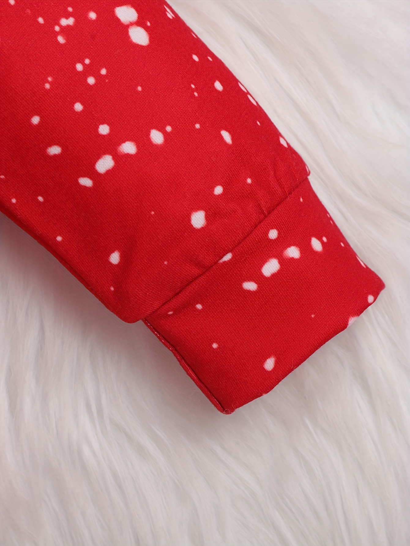  Lamuusaa Sudadera de Navidad para bebé niña pequeña, sudadera  con bordado alegre y mullido, ropa de invierno, 6M-4T, Rojo - : Ropa,  Zapatos y Joyería