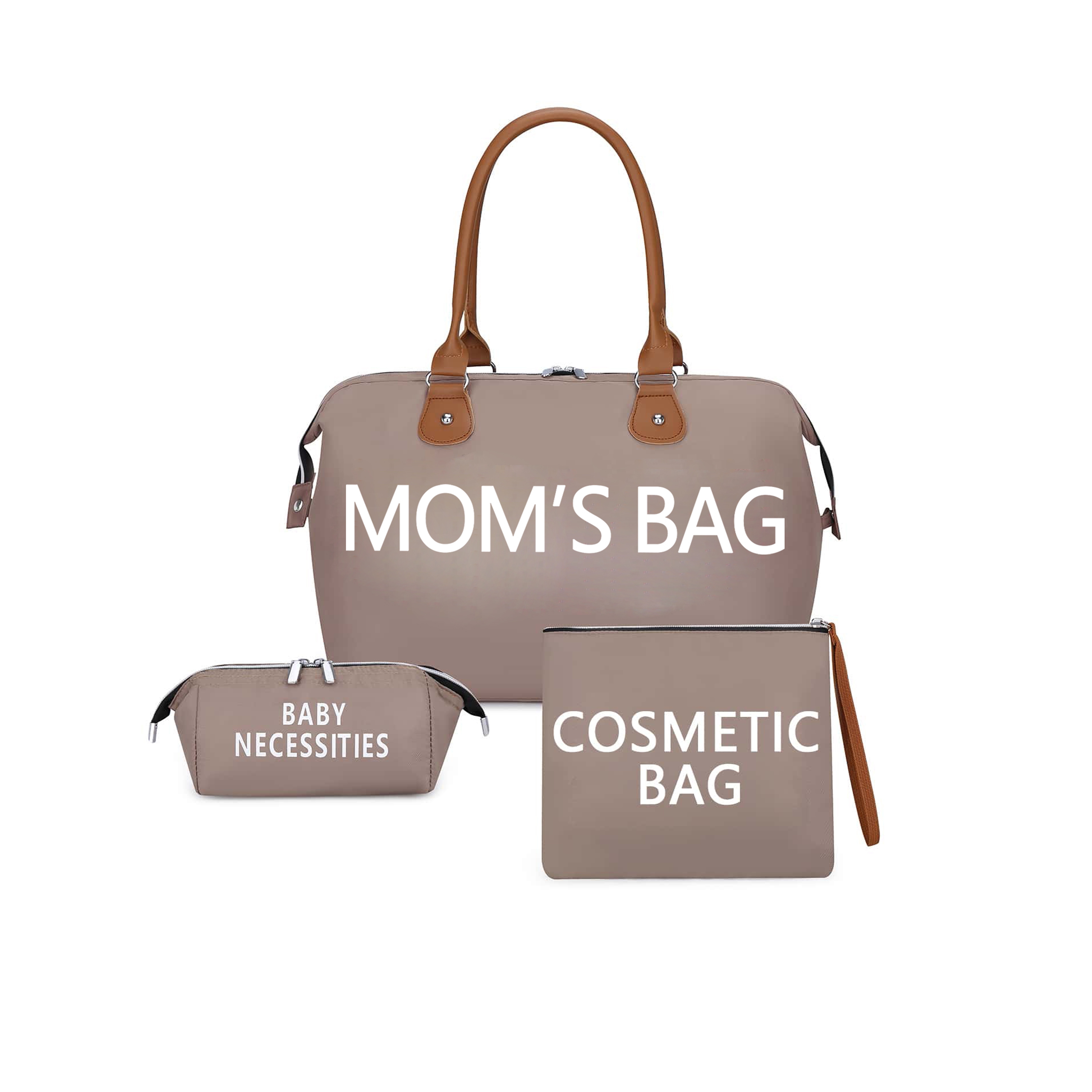  Bolsa de pañales grande para bebé, bolsa de mamá, bolsa de  hospital de viaje de maternidad para el cuidado del bebé, Rosado : Bebés