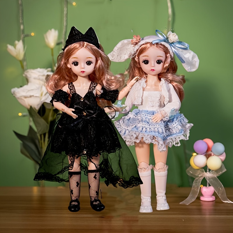 Boneca bonito casa de jogo boneca boneca conjunta boneca presente para  meninas presente de aniversário