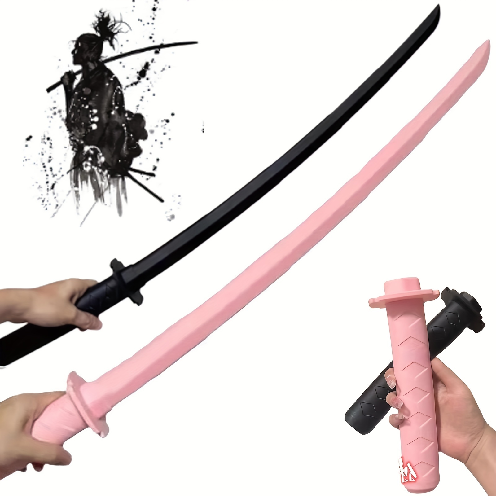 Roronoa Zoro Katana Building Blocks Model Cosplay Simulation Sword Samurai  Knife Bamboo Weapon Bricks Anime Boys Toys
