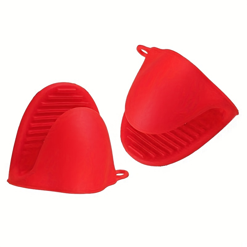 Silicone Pot Holders Heat Resistant Rubber Oven Mitts Mini - Temu