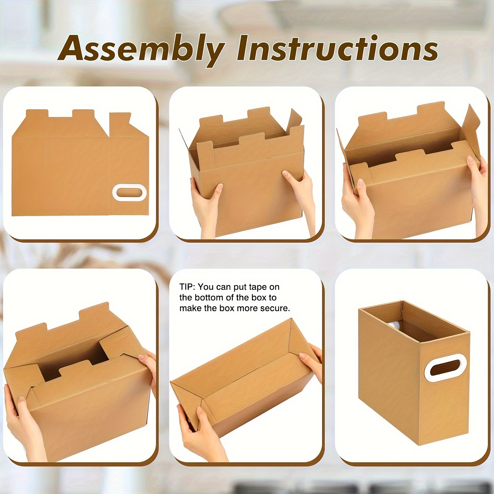 How to Put Together a File Box 