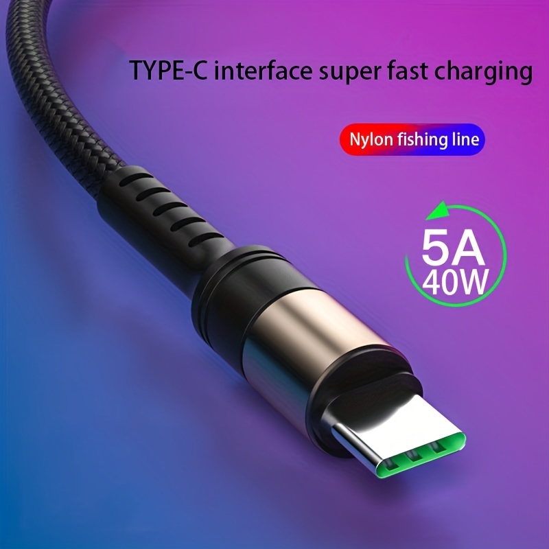 Cable corto USB C a USB C, carga rápida de 240W, transmisión de datos de  40Gbps para acoplamiento, portátil, tableta - AliExpress