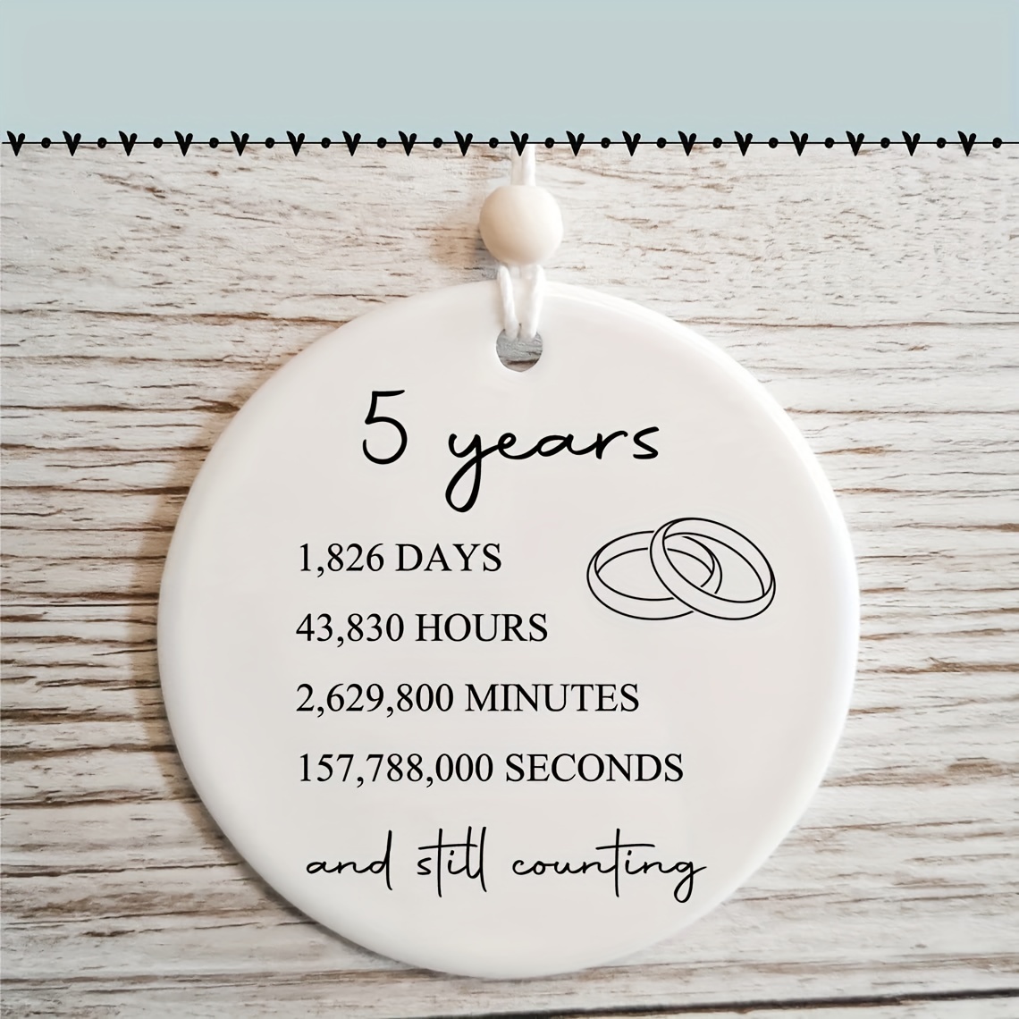 5 Year Anniversary Gifts for Men, 5th Anniversary Gift for Him, 5th Wedding  Anniversary Gift for Husband, Wood Anniversary Gift for Him 