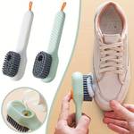 Multifunctional Cleaning Shoe Brush, Automatic Liquid Shoe Brush, Long Handle Clothes Brush