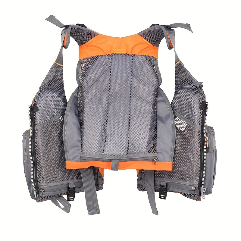 Maximumcatch Mesh Fly Fishing Vest Backpack with Multifunction Pockets  Adjustable Outdoor Sports Fishing Bag with Tools